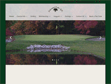 Tablet Screenshot of colonialoaksgc.com